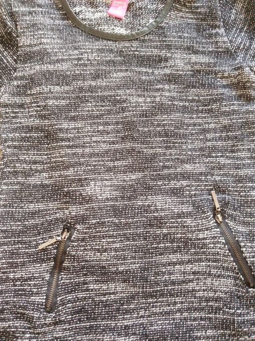 Vestido preto e branco 6 anos