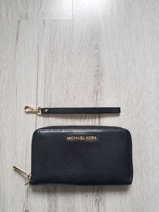 Portfel Michael Kors z uchwytem do ręki