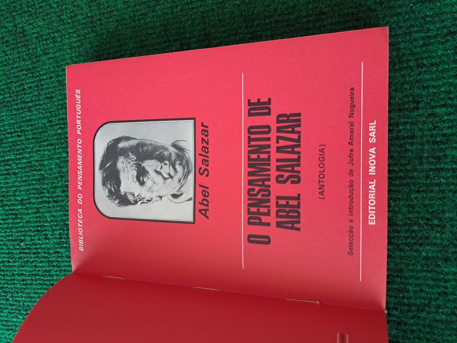 O pensamento de Abel Salazar (Antologia) - Jofre Amaral Nogueira