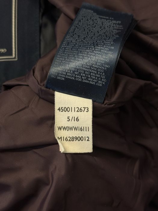 Kurtka damska Parka pikowana Tommy Hilfiger Zimowa 38 M