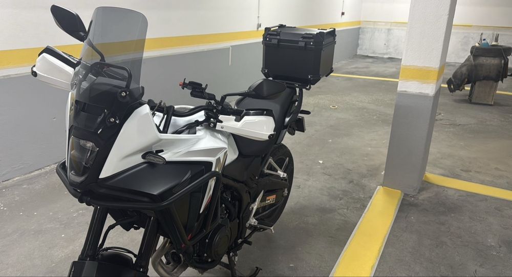 Bau para nx500  45 litros com suporte