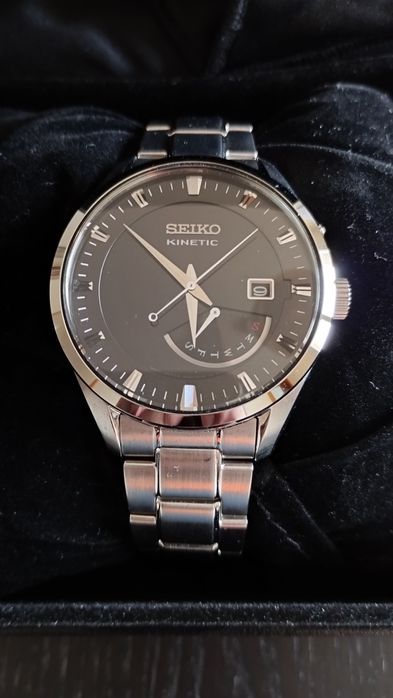 Relógio de pulso Seiko Kinetic (Novo / Nunca usado)
