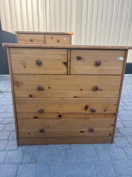 Piękna drewniana komoda w 100% z drewna sosnowego.Transport.Okazja.Pol