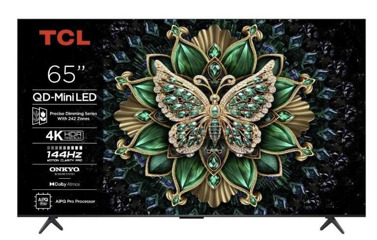 Telewizor QD-Mini LED TCL 65C6K: QD-Mini LED 4K 144Hz Google TV