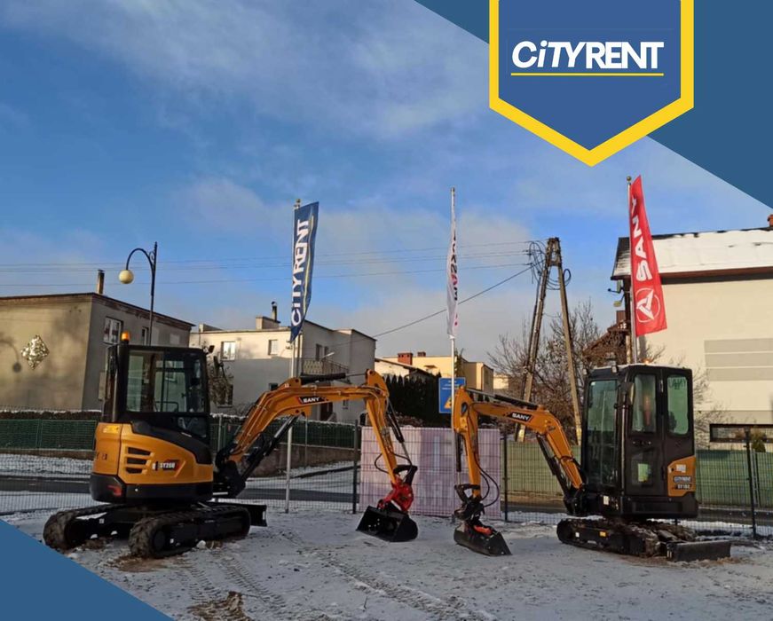 Wynajem minikoparki koparki – Chojnice