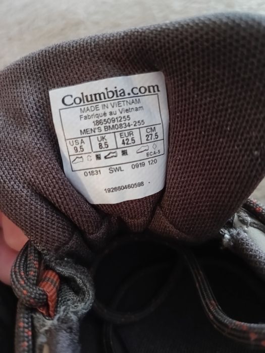 Кросівки Columbia 42,5 р-р