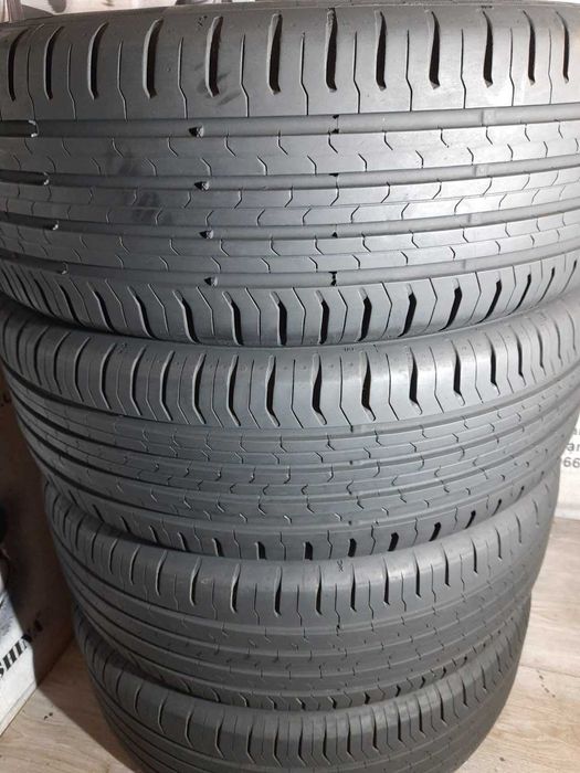 Шини 7,5мм 215/60 R17 CONTINENTAL ContiEcoContact 5 б/у літо склад