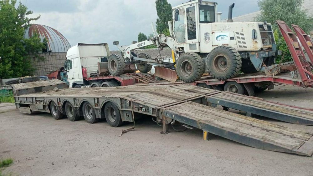 Негабаритні перевезення .Оренда трала.