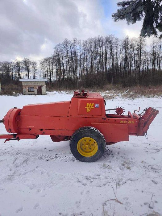 Прес підбирач Welger AP 42 / подборщик Велгер тюкопрес на шестернях