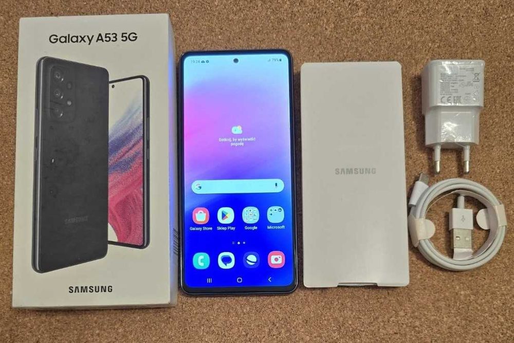 Samsung Galaxy A53 5G SM-A536 B/DS 6GB/128GB Czarny JakNowyBezBlokadGw