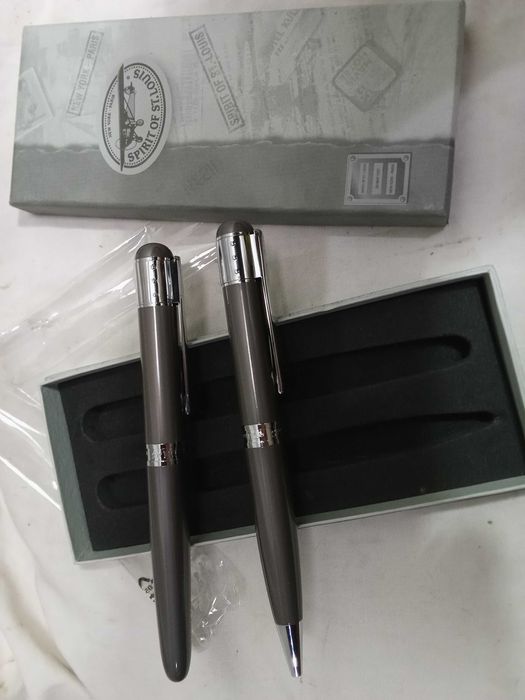 Conjunto caneta e esferográfica Spirit Of St. Louis NX 211