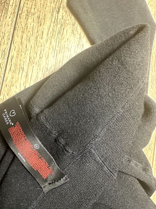 Primark ocieplane meszkiem czarne nowe M-L