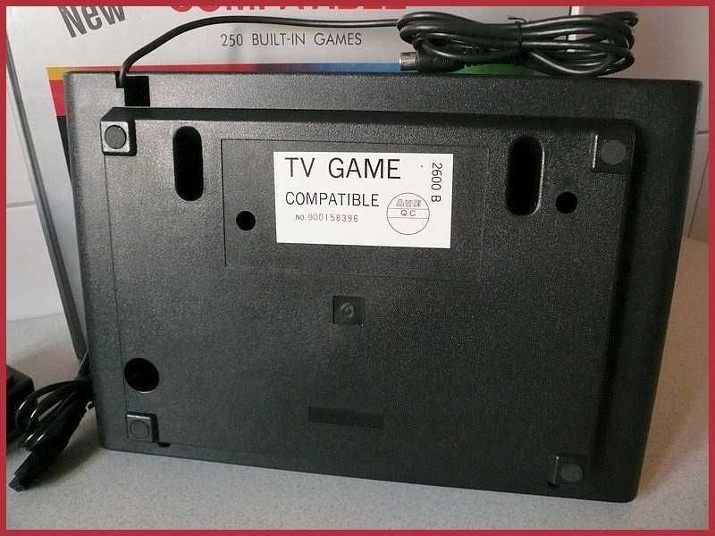 NOWA Konsola TV Game - Klon ATARI 2600, Wbudowane 250 Gier.