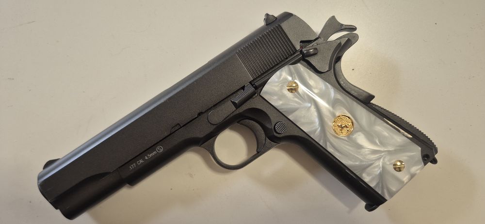 Troco Colt 1911 A1 GBB Pressão de Ar