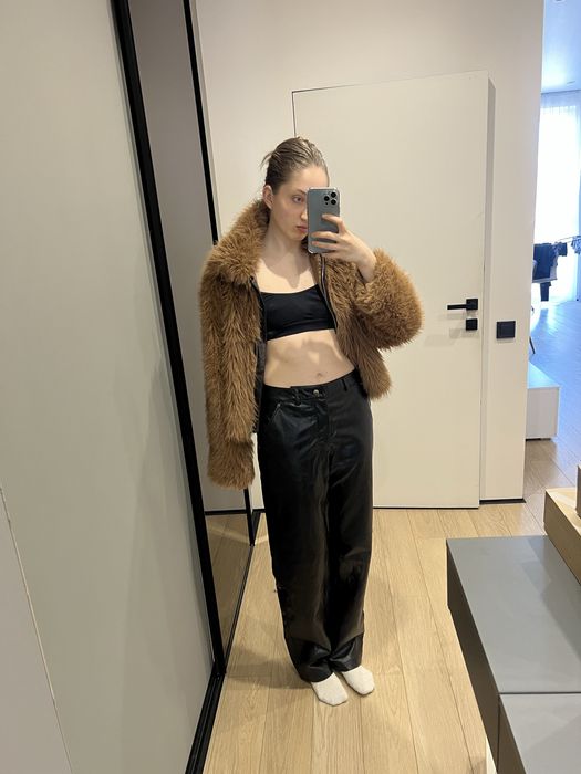 Шкіряні штани з екошкіри бренду Cenc