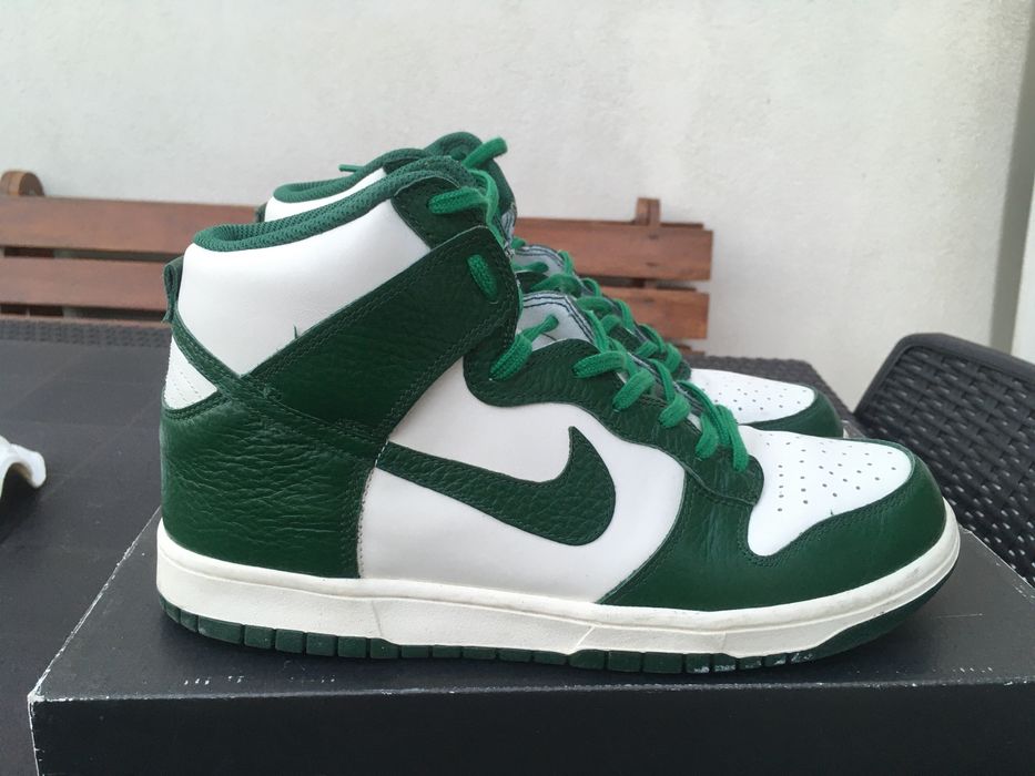 Nike Dunk High Spartan Green