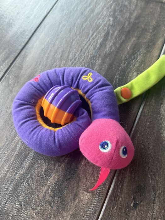 Zabawka dla kota/ psa toy animal wąż kolorowy snake