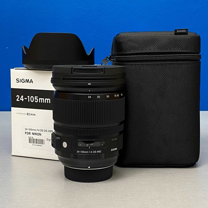 Sigma ART 24-105mm f/4 DG OS HSM | Nikon | NOVA | 3 ANOS DE GARANTIA