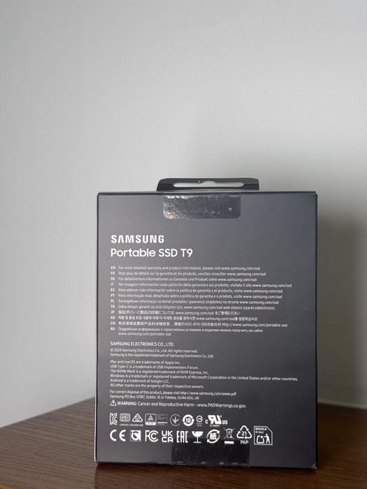 Samsung T9 2TB Czarny