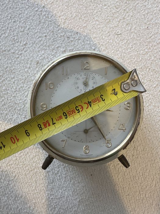 Junghans Bivox budzik zegarek vintage dolna sekunda