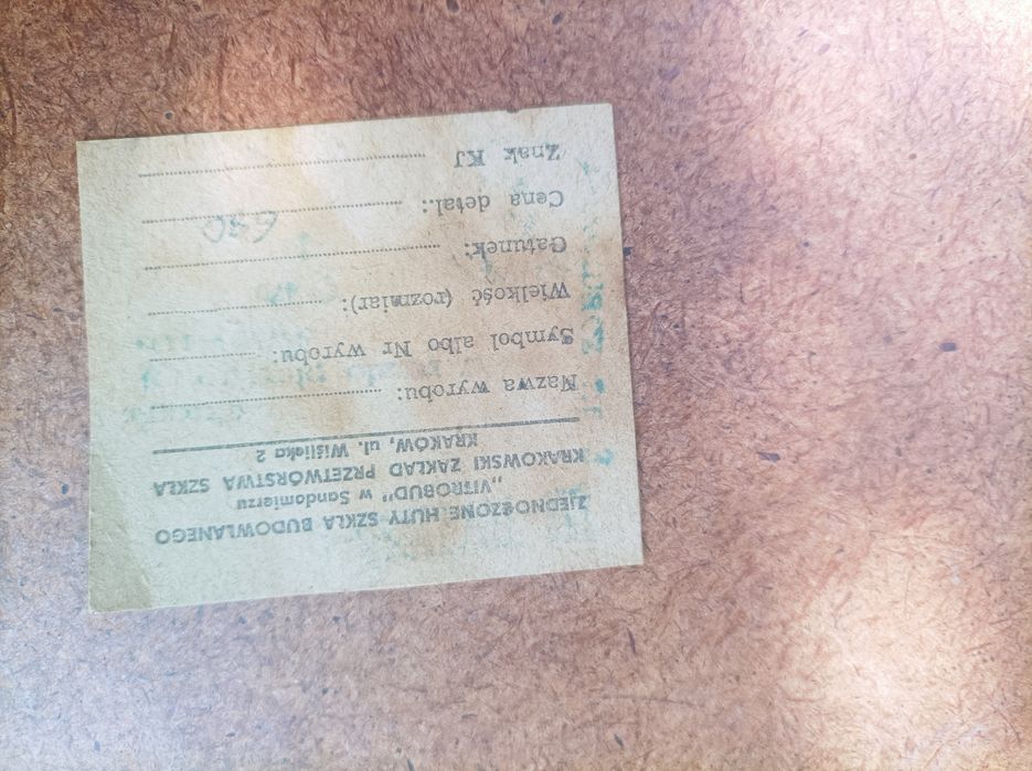 Lustro okrągłe Vintage PRL.
