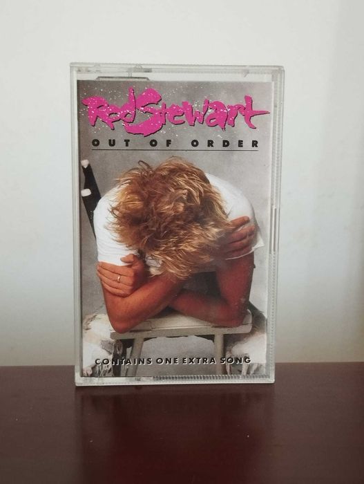 Rod Stewart "Out Of Order" Cassete Audio