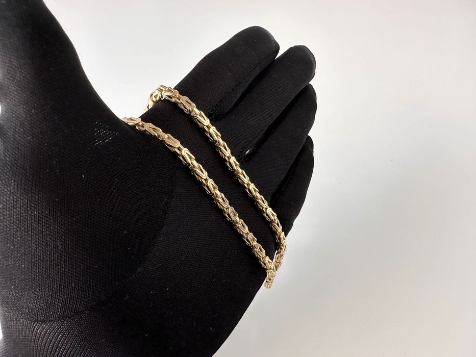 Splot Królewski 38,6g / 63cm / 3,3mm ! Złoty łańcuszek 585pr NOWY!