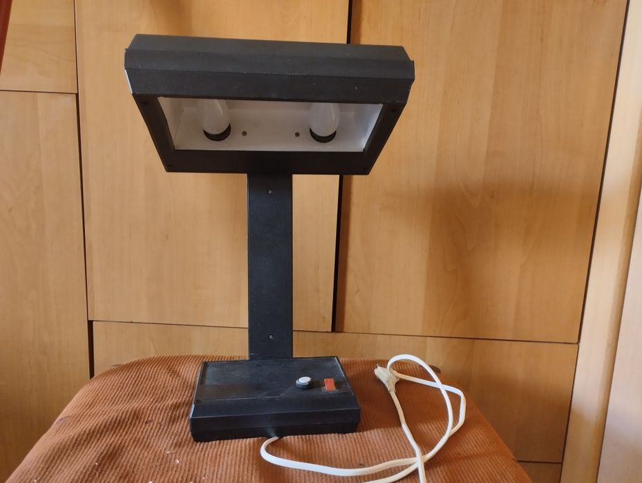 lampka na biurko z prl-u