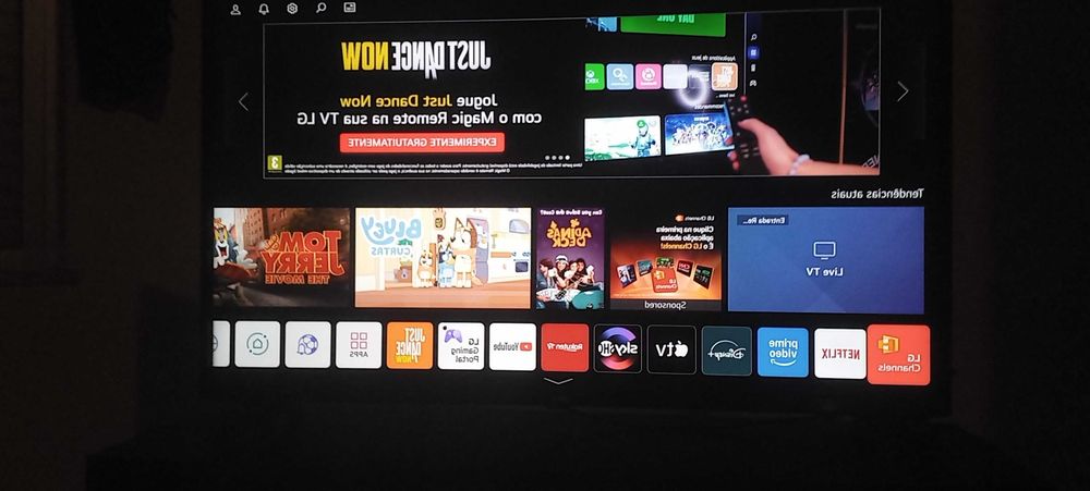 Smart tv LG 43" pouco uso
