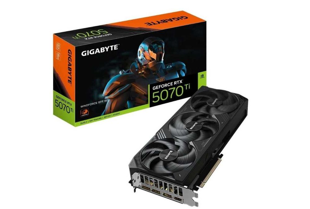 Відеокарта GIGABYTE GeForce RTX 5070 Ti WINDFORCE SFF 16G