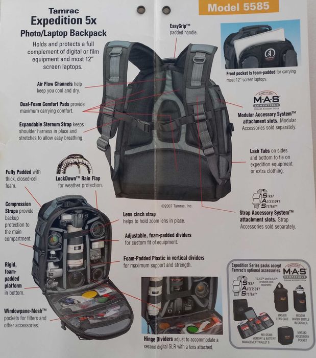 Рюкзак Tamrac Expedition 5x