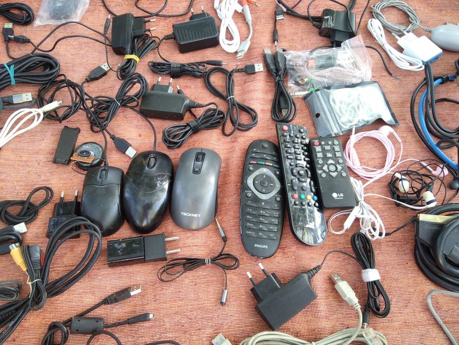 1 лотом шнур юсб зарядка клавиатура наушники пульт