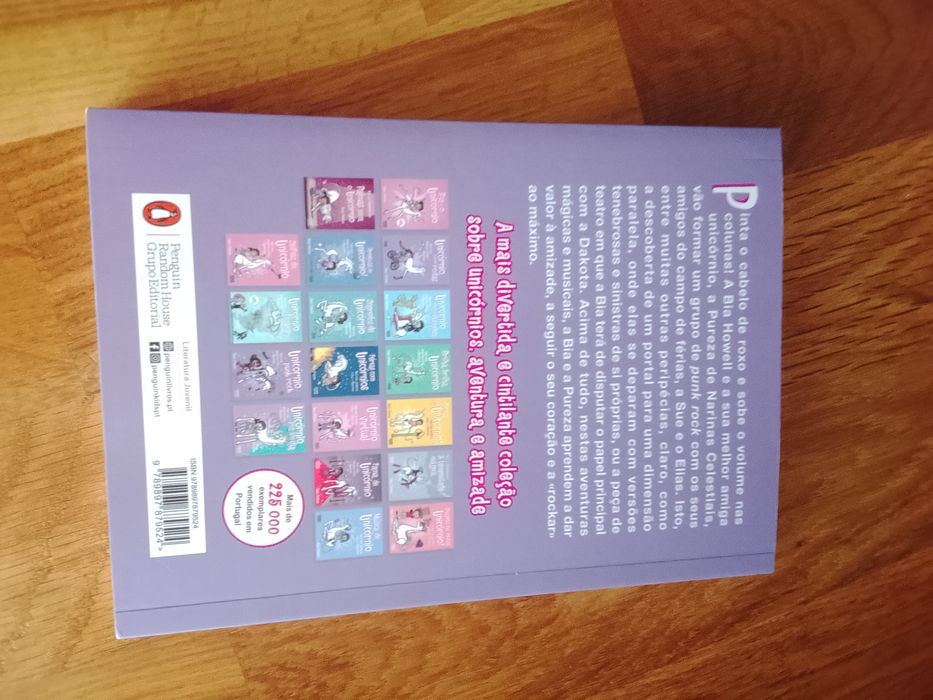 Livro infantil - coleção de: "Bia e o Unicórnio"