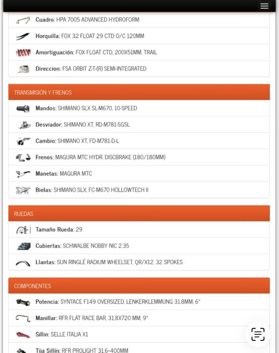 Bicicleta Cube All Mountain 29” pro