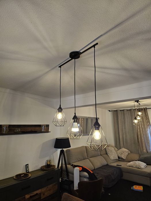 2 pares de candeeiros de sala