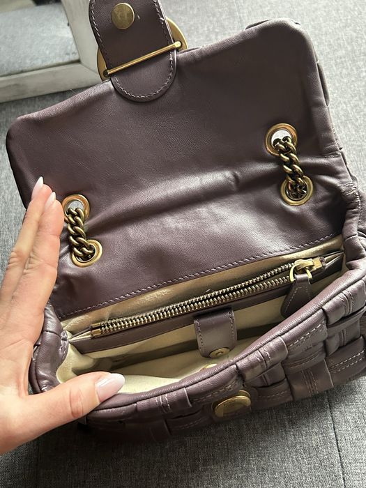 Oryginalna torebka Pinko Love Classic Puff Weave pleciona