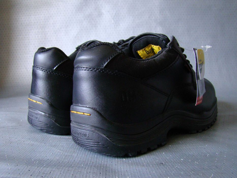 Туфли - полуботинки DR.MARTENS с металлическим подноском 44 - 45р. ( 30 см.)  steel