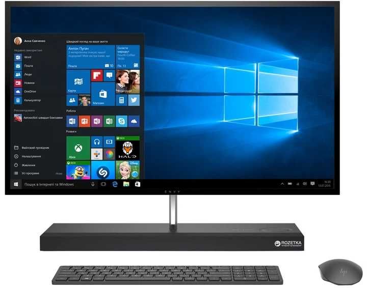 Топовый моноблок 4K HP ENVY All-in-One   27