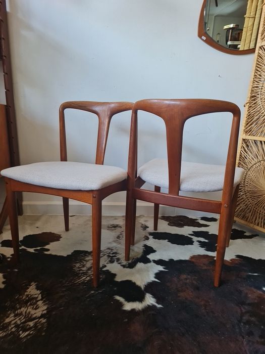 Krzesło tekowe proj. Johannesa Andersena Dania lata 60,mid century