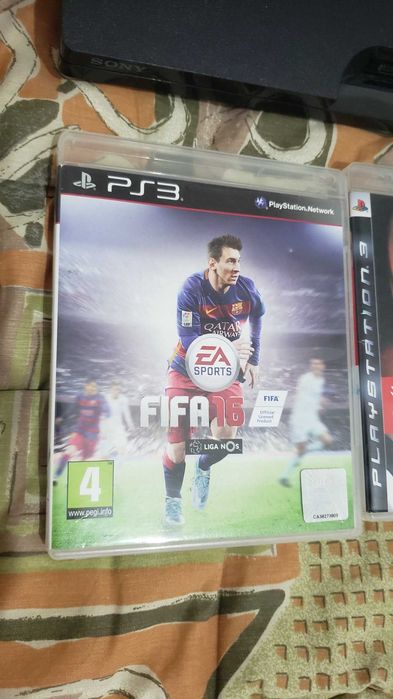 PlayStation 3 hackeada/jailbroken + jogos + acessórios