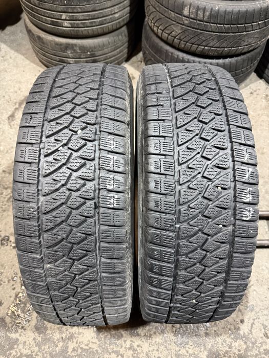Opony zimowe 225/70/15C Bridgestone 2szt 6,7mm