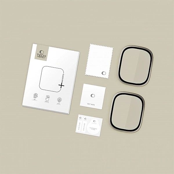 Szkło hartowane Tech-Protect 2-pack na Apple Watch Ultra 49 mm - srebr