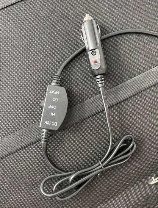 Накидка з підігрівом для сидіння авто 12 в універсальна 100-50 см