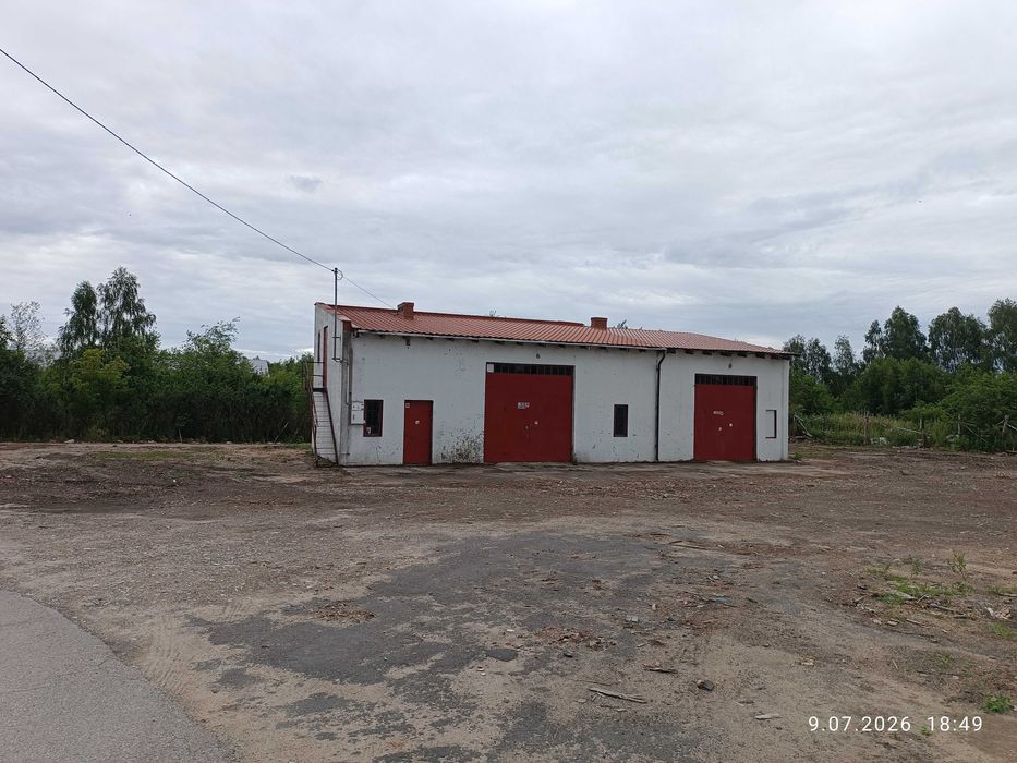 Do wynajęcia budynek magazyn gospodarczy działka 3000 m2