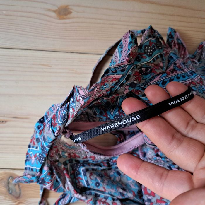 8  34 xs WAREHOUSE max boho etno UK piękna sukienka