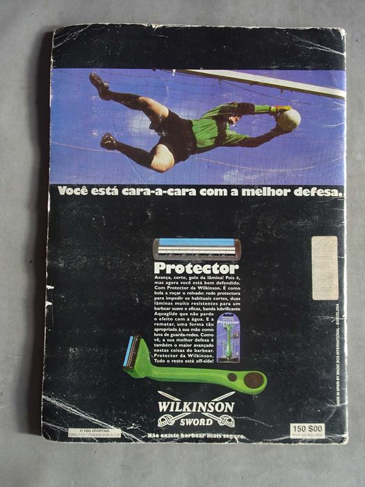 Caderneta de cromos futebol completa Sporting 1906/1995