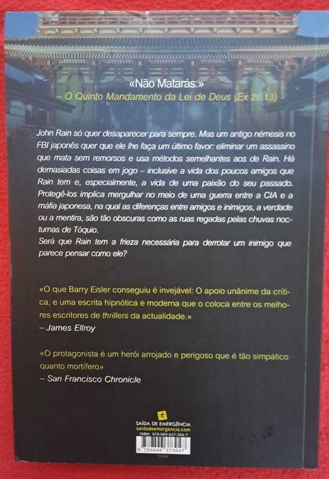 Portes incluídos - "O Quinto Mandamento" - Barry Eisler