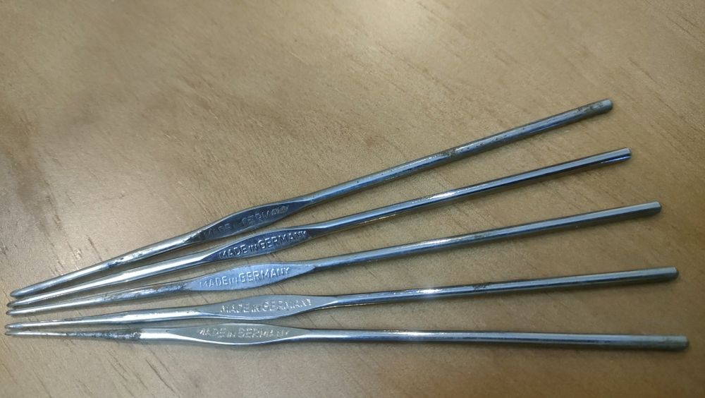 Agulhas crochê linhas malhas