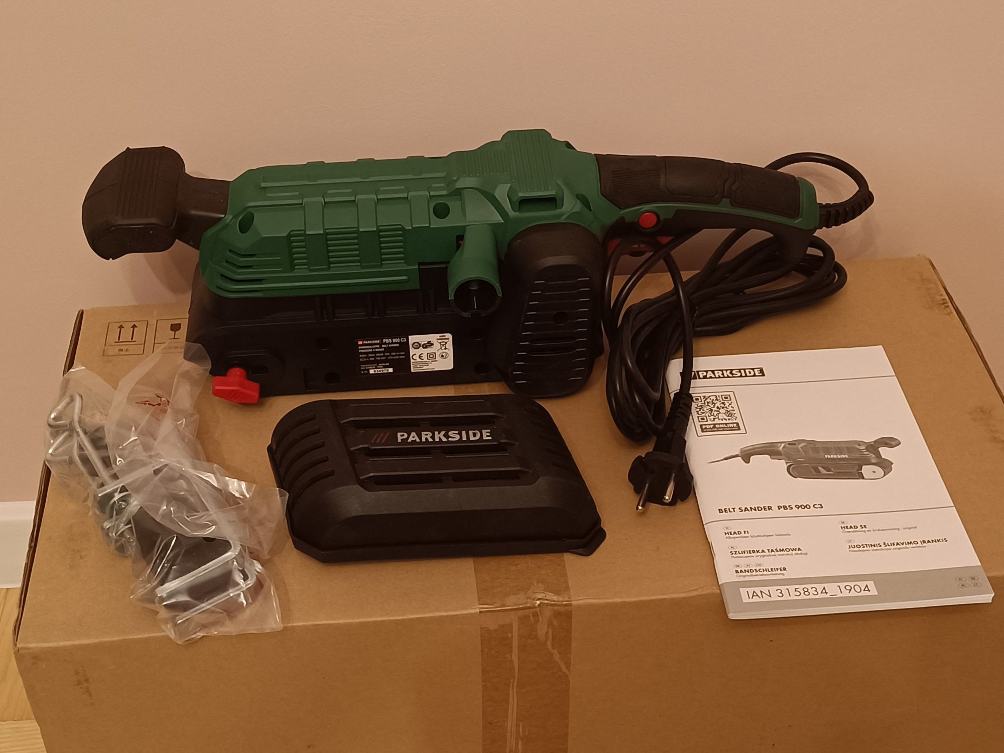 Szlifierka ta mowa PARKSIDE PBS 900 C3 Pu awy OLX.pl