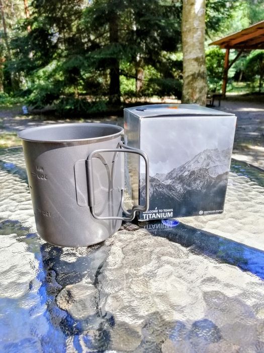 Kubek z tytanu 450 ml